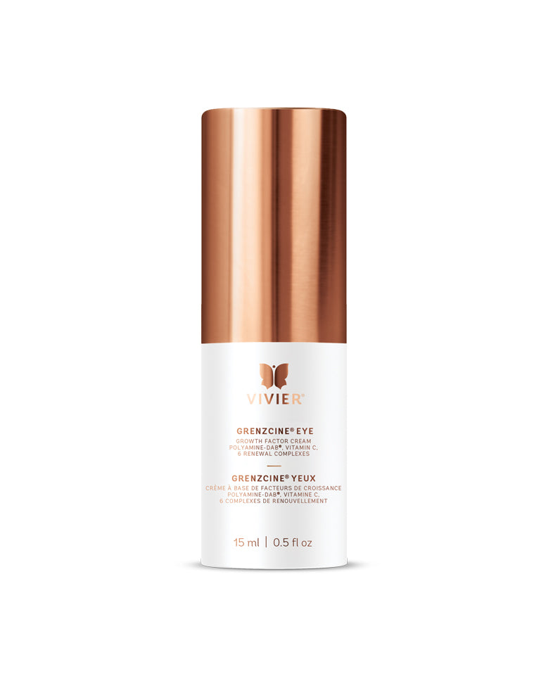 "GrenzCine® Eye by Vivier®: Elevate Your Skincare with Exclusive Eye Treatment. Shop Now for GrenzCine® Eye at Skin Boutique Online - Cutting-Edge Ingredients for Ageless Beauty. Transform Your Eyes with Polyamine-DAB™ and Vitamin C."