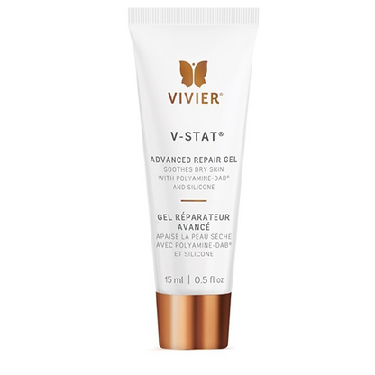 <img src="v-stat-product-image.jpg" alt="Vivier® V-STAT® Advanced Repair Gel - Rapid Healing Formula for Healthy, Glowing Skin - Antibacterial, Dermatologist Recommended">